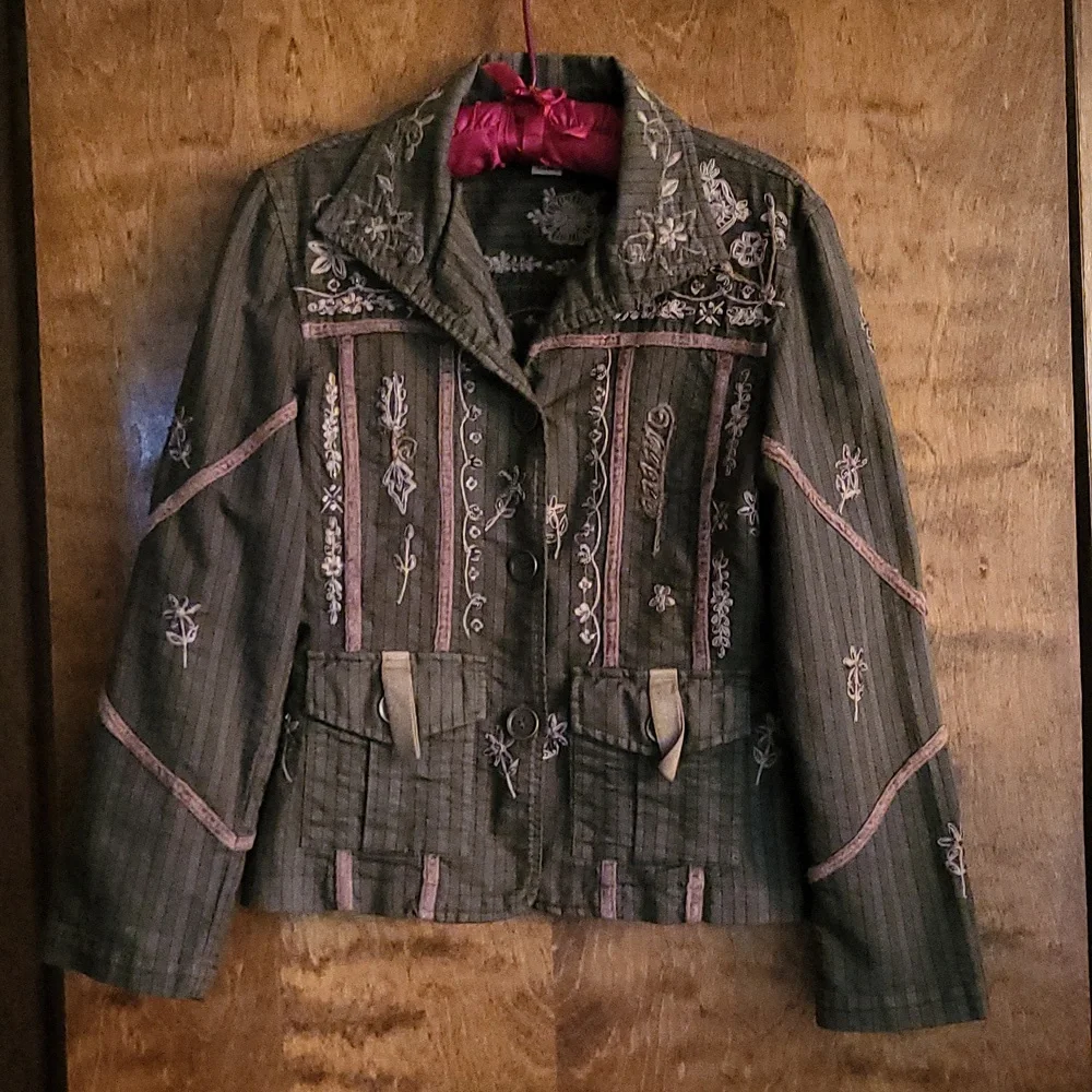 Conversation piece artsy jacket M - Picture 7 of 13